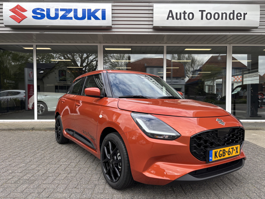 Suzuki Swift 1.2 Comfort Smart Hybrid Black Orange Edition/2250 korting 48533691-2.jpg | Auto Flikweert