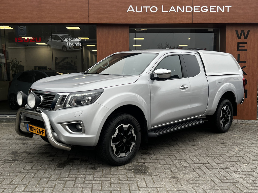 Nissan Navara 2.3 dCi N-Connecta King Cab 3500 kg trekgewicht | Bullbar | Hard top | Lederen bekleding | ex. BTW 51619650-1.jpg | Auto Flikweert