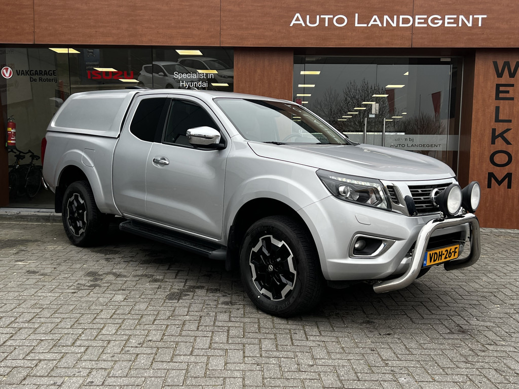 Nissan Navara 2.3 dCi N-Connecta King Cab 3500 kg trekgewicht | Bullbar | Hard top | Lederen bekleding | ex. BTW 51619650-3.jpg | Auto Flikweert