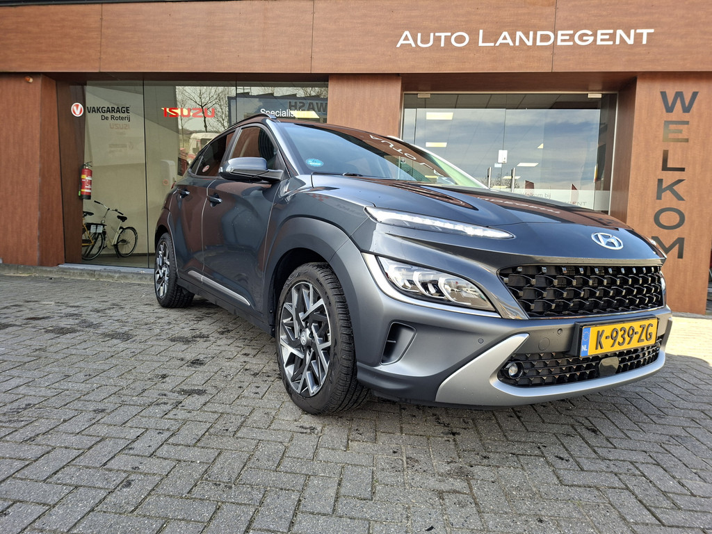 Hyundai Kona 1.6 GDI HEV Premium | Lederen bekleding | Stoel/stuur verwarming en koeling | Trekhaak 52110332-2.jpg | Auto Flikweert