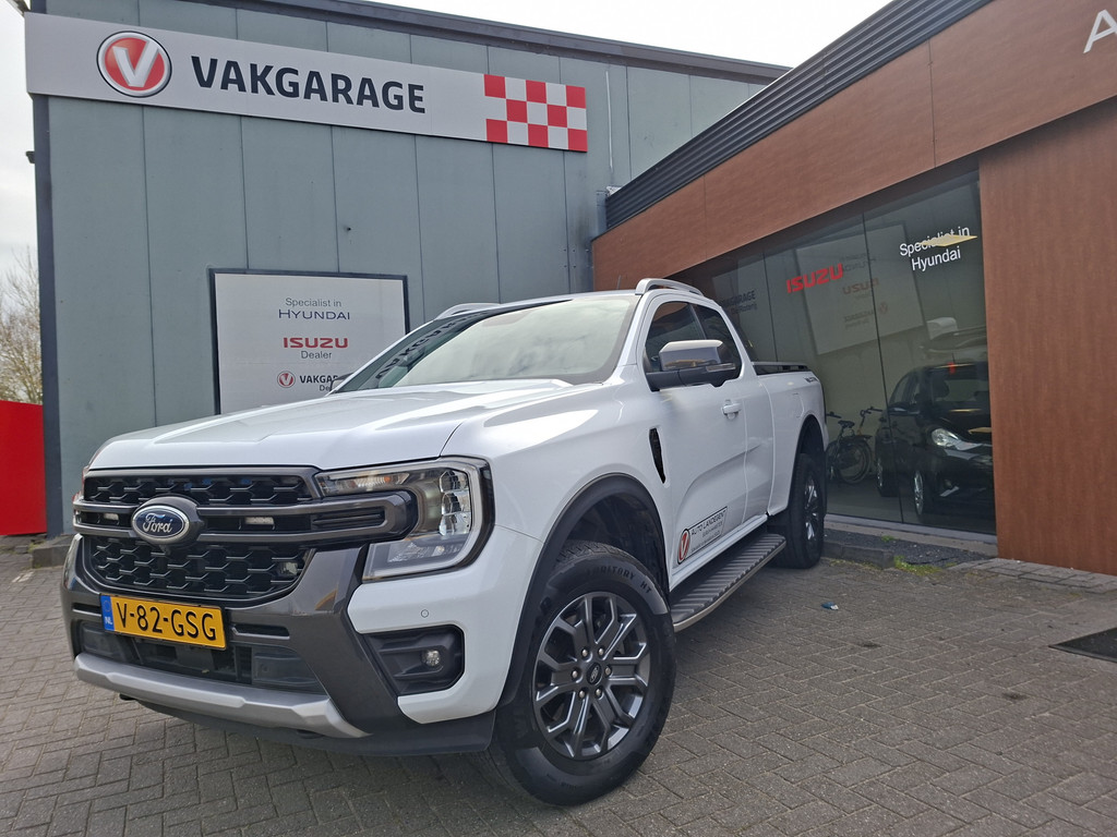 Ford Ranger 2.0 Super Cab EcoBlue Wildtrak | Lederen Bekleding | Stuur /Stoel verwarming | Trekhaak | 3500kg trekvermogen | Ex. BTW 52532615-3.jpg | Auto Flikweert