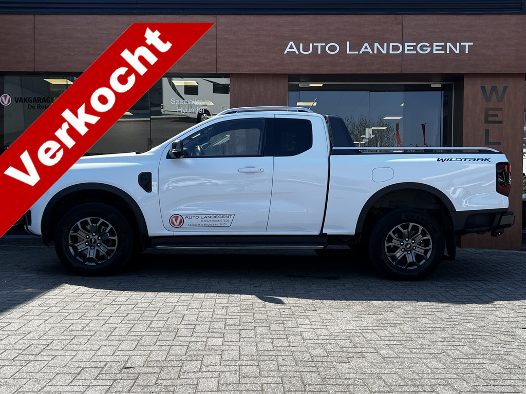 Ford Ranger 2.0 Super Cab EcoBlue Wildtrak | Lederen Bekleding | Stuur /Stoel verwarming | Trekhaak | 3500kg trekvermogen | Ex. BTW 52532615-0.jpg | Auto Flikweert
